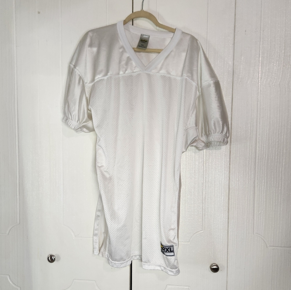 5/$15 EastBay White Football Training Jersey